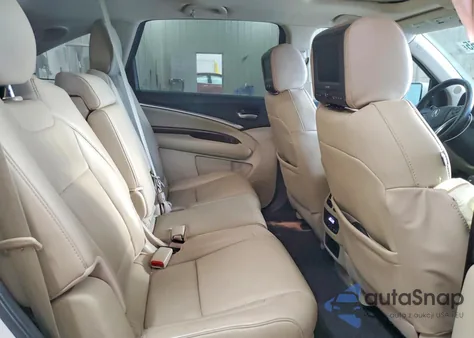 2014 Acura Mdx Technology z USA, uszkodzony, nr VIN 5FRYD4H4XEB045069